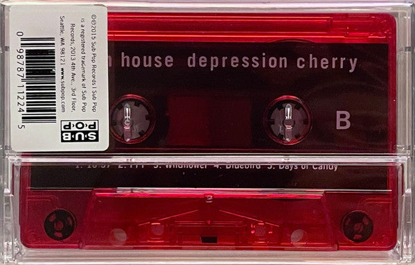 Beach House : Depression Cherry  (Cass, Album, RE, Red)