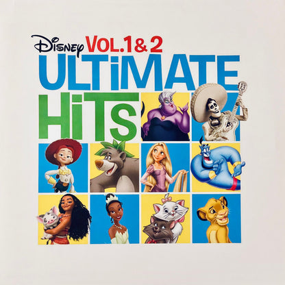 Various : Disney Ultimate Hits Vol.1 & 2 (LP, Blu + LP, Gre + Comp, Ltd)