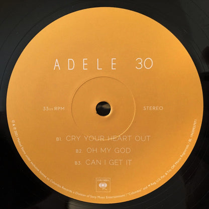 Adele (3) : 30 (2xLP, Album, MPO)