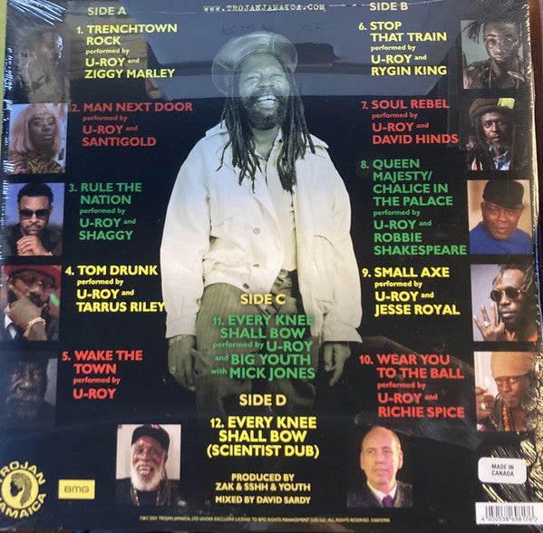 U-Roy : Solid Gold (2xLP, Album, Ltd, Gol)