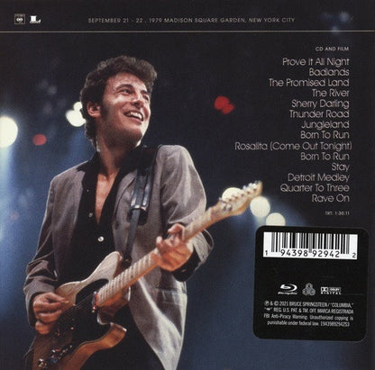 Bruce Springsteen & The E-Street Band : The Legendary 1979 No Nukes Concerts (Box + 2xCD + Blu-ray)