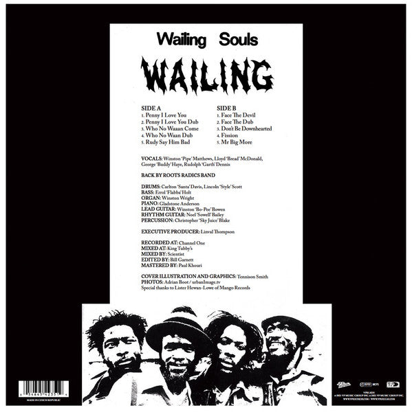 Wailing Souls : Wailing (LP, Album, RE, Gre + 12", Yel + RSD, RM)