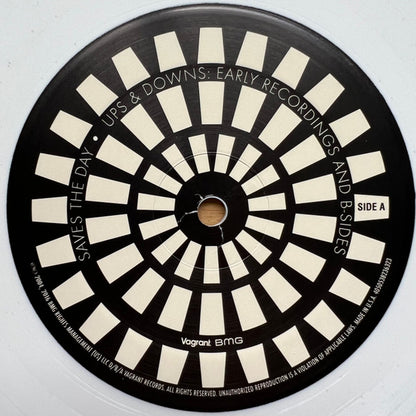 Saves The Day : Ups & Downs: Early Recordings And B-Sides (LP, Comp, Ltd, RE, Whi)