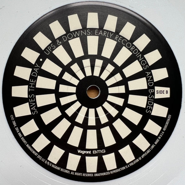 Saves The Day : Ups & Downs: Early Recordings And B-Sides (LP, Comp, Ltd, RE, Whi)