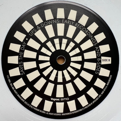 Saves The Day : Ups & Downs: Early Recordings And B-Sides (LP, Comp, Ltd, RE, Whi)