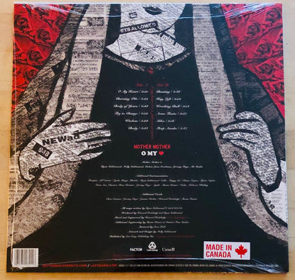 Mother Mother : O My Heart (LP, Album, RE)