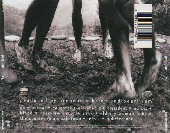 Pearl Jam : Vs. (CD, Album, RP)