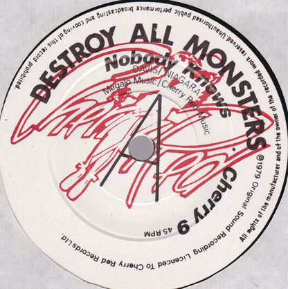 Destroy All Monsters : What Do I Get / Nobody Knows (7")