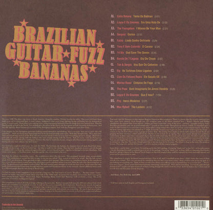 Various : Brazilian Guitar Fuzz Bananas (2xLP, Comp, RM)