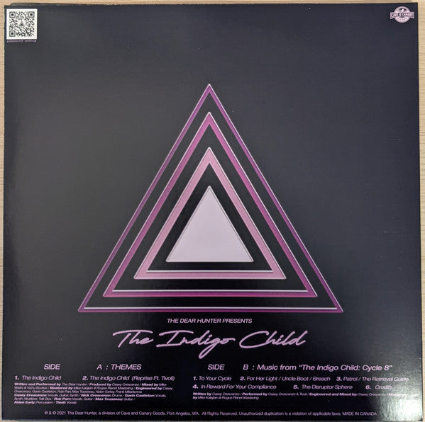 The Dear Hunter : The Indigo Child (12", EP, Opa)