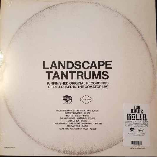 The Mars Volta : Landscape Tantrums (Unfinished Original Recordings Of De​-​Loused In The Comatorium) (LP, Album, RM)