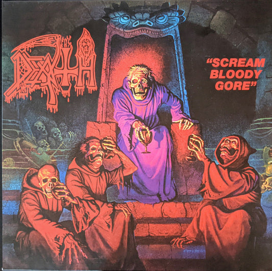 Death (2) : Scream Bloody Gore (LP, Album, RE, RM)