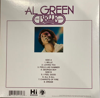 Al Green : The Belle Album (LP, Album, RE)