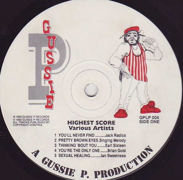 Various : Gussie P Presents: The Highest Score (LP, Comp)