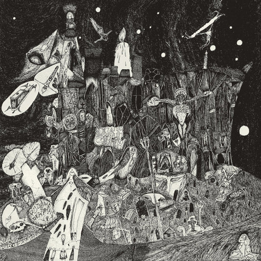 Rudimentary Peni : Death Church (LP, Album, RE, RM)