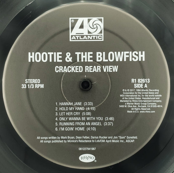 Hootie & The Blowfish : Cracked Rear View (LP, Album)