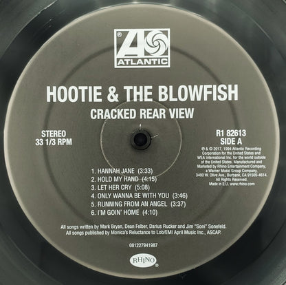 Hootie & The Blowfish : Cracked Rear View (LP, Album)