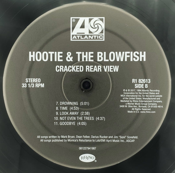 Hootie & The Blowfish : Cracked Rear View (LP, Album)