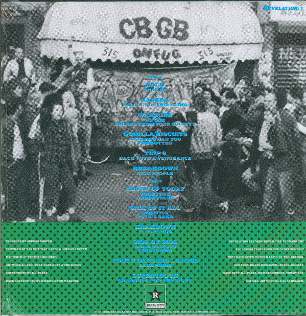 Various : New York City Hardcore: The Way It Is (LP, Comp, RP, Red)