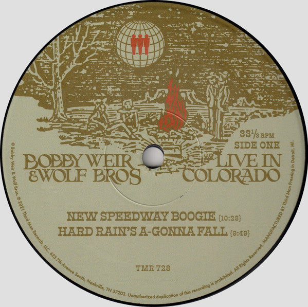 Bob Weir & Wolf Bros : Live In Colorado  (2xLP, Album)