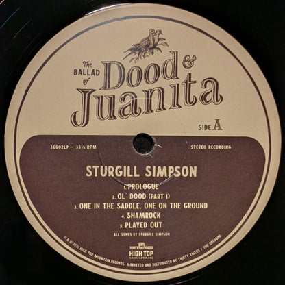Sturgill Simpson : The Ballad of Dood & Juanita (LP, Album)