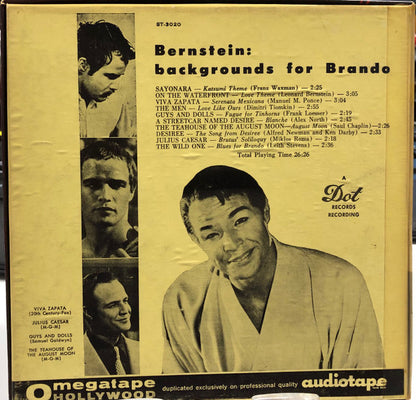 Elmer Bernstein : Bernstein Backgrounds For Brando (Reel, 4tr Stereo, 7" Reel, Comp)