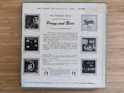 101 Strings : Porgy And Bess (Reel, 4tr Stereo)