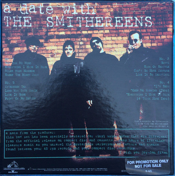 The Smithereens : A Date With The Smithereens (Box, S/Edition + 4x7", Album)