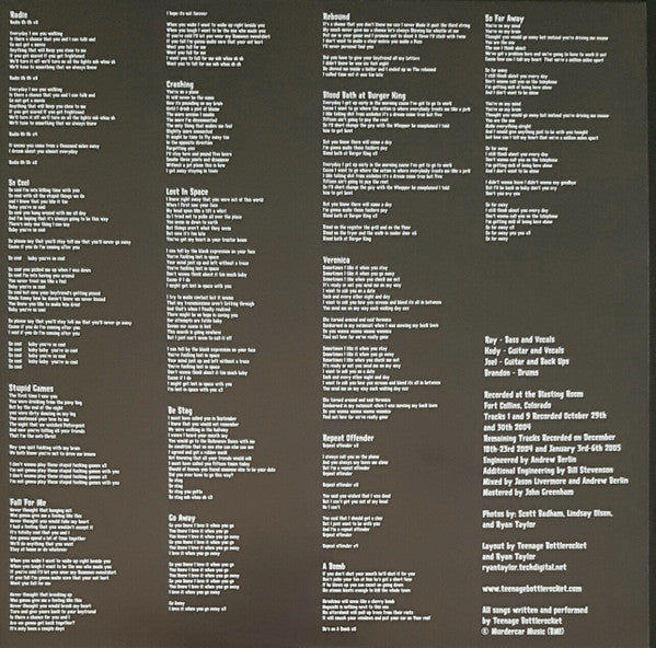 Teenage Bottlerocket : Total (LP, Album)