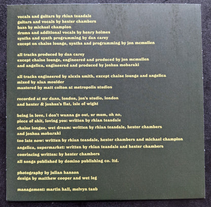 Wet Leg : Wet Leg (CD, Album)