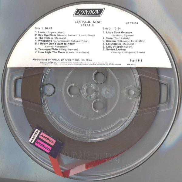 Les Paul : Les Paul Now! (Reel, 4tr Stereo, 7" Reel)