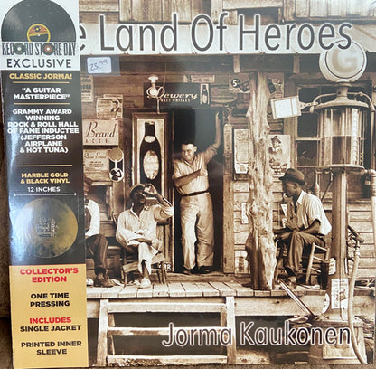 Jorma Kaukonen : The Land Of Heroes (LP, Album, RSD, RE, Gol)
