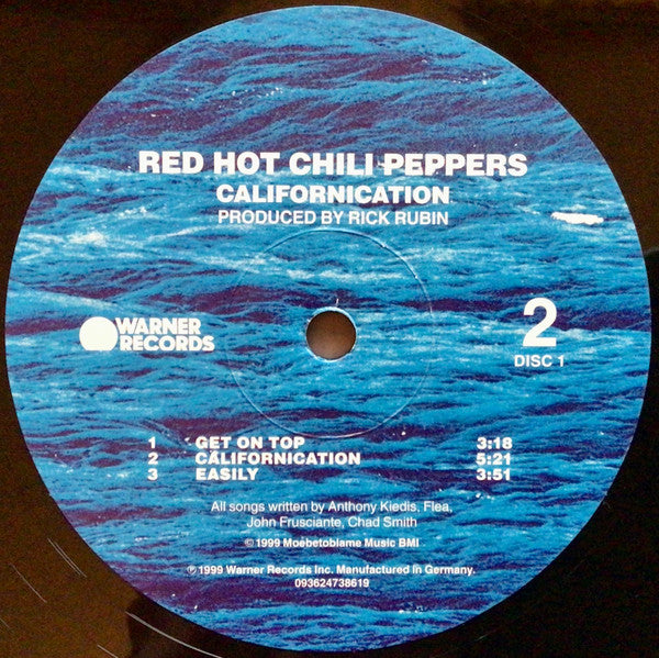 Red Hot Chili Peppers : Californication (2xLP, Album, RE)