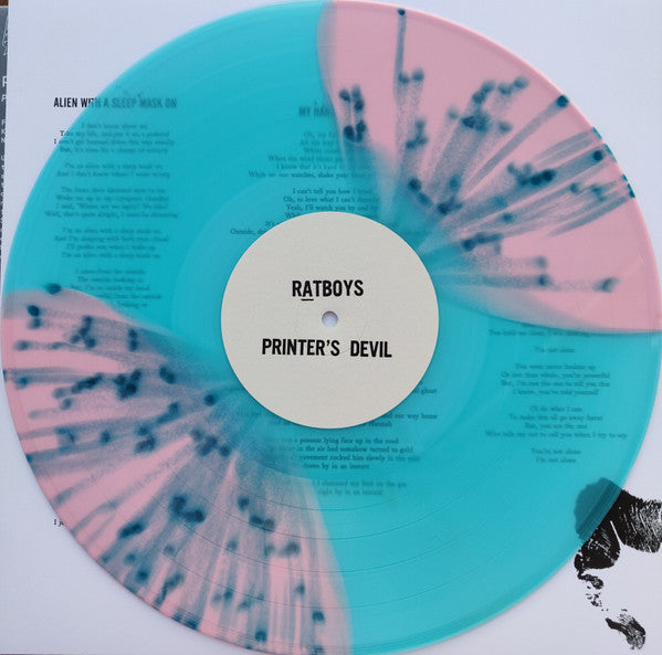 Ratboys : Printer's Devil (LP, Album, RP, Pin)