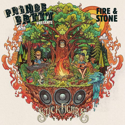 Prince Fatty Presents Stick Figure (2) :  Fire & Stone (LP, Pic, RP, Zoe)