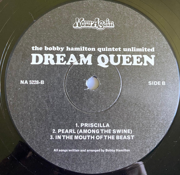 The Bobby Hamilton Quintet Unlimited : Dream Queen (LP, Album, RSD, RE)