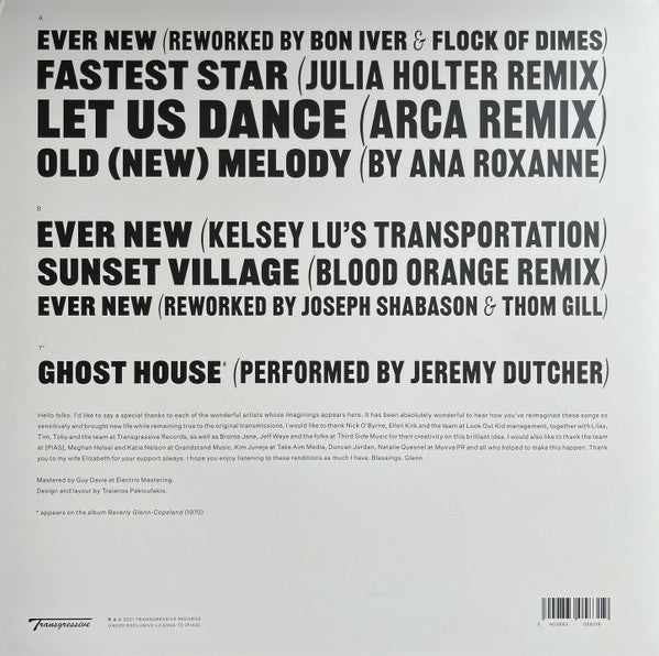 Beverly Glenn-Copeland : Keyboard Fantasies Reimagined (12" + 7", S/Sided + Album)