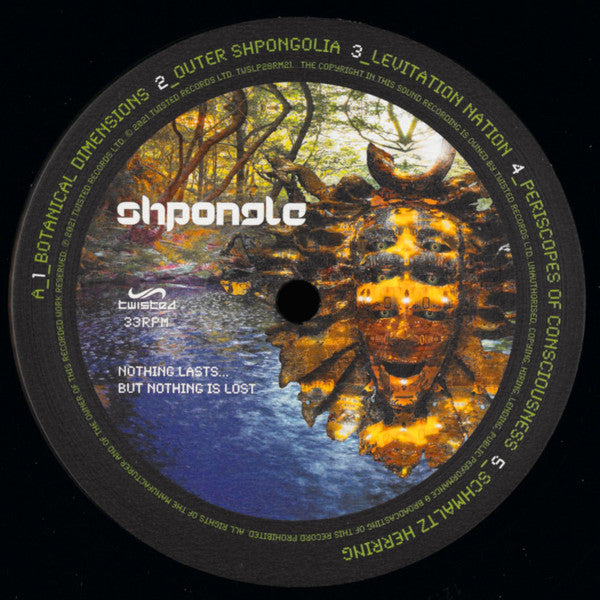 Shpongle : Nothing Lasts... But Nothing Is Lost (2xLP, Album, RE, RM)