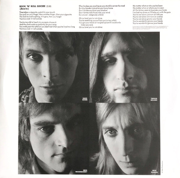 David Bowie : The Rise And Fall Of Ziggy Stardust And The Spiders From Mars (LP, Album, RE, RM, Hal)