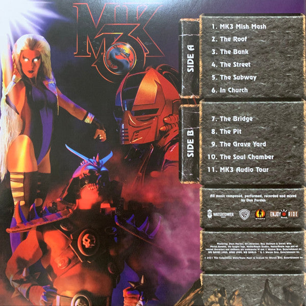 Dan Forden : Ultimate Mortal Kombat 3 : Music From The Arcade Game Soundtrack (12", Ltd, Red)