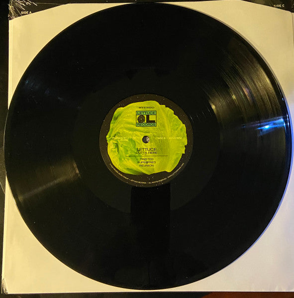 Lettuce (3) : Outta Here (2xLP, Album, Bla)