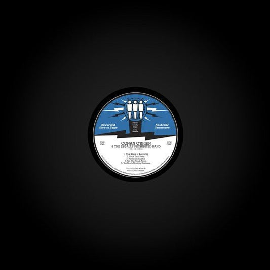Conan O'Brien & The Legally Prohibited Band : Live At Third Man (LP, Album)