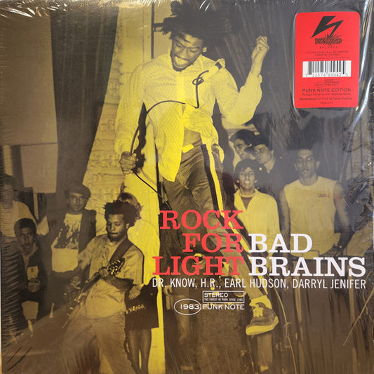 Bad Brains : Rock For Light (LP, Album, RE, RM)