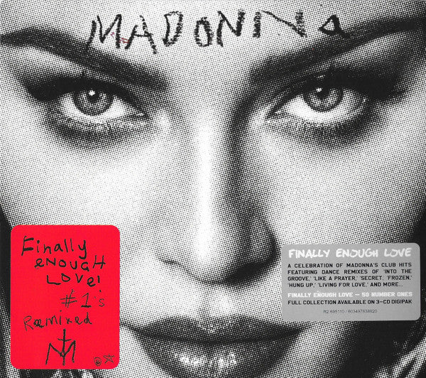 Madonna : Finally Enough Love (CD, Comp, RM)