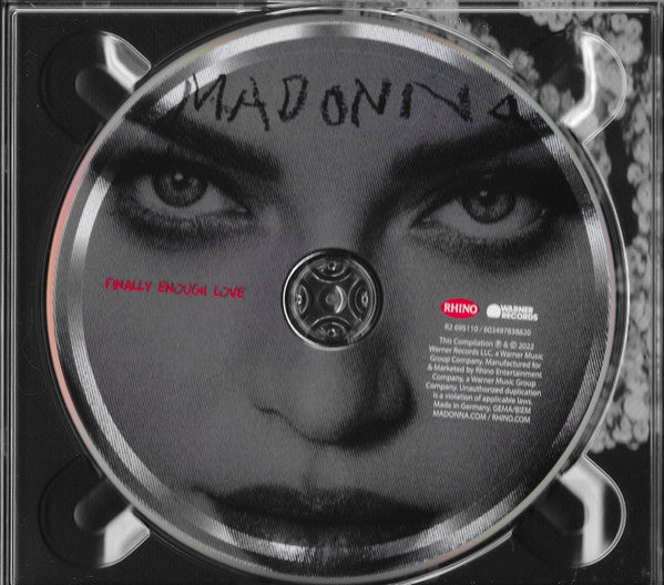 Madonna : Finally Enough Love (CD, Comp, RM)