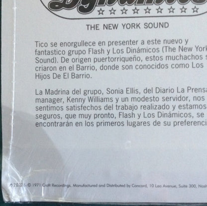Flash & The Dynamics : The New York Sound (LP, Album, RSD, Ltd, RE, 180)