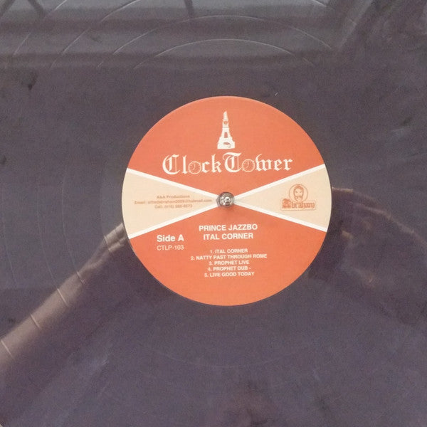 Prince Jazzbo : Ital Corner (LP, Album, RE, Pur)