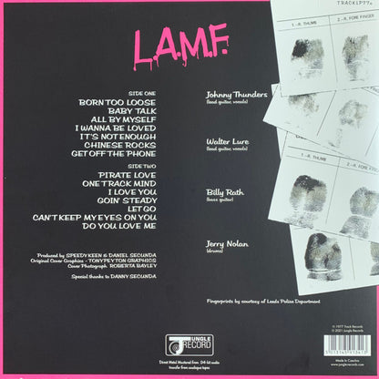The Heartbreakers (2) : L.A.M.F. - The Found '77 Masters (LP, Album, RSD, RM, RP, Pin)