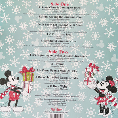 Various : Disney Jingle Bell Fun (LP, Album, Red)