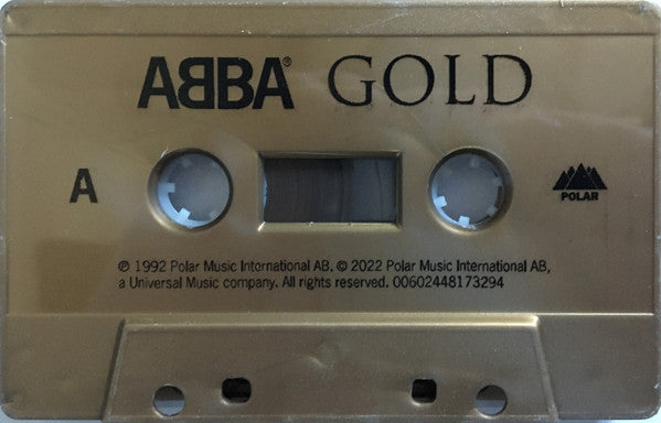 ABBA : Gold (Greatest Hits) (Cass, Comp, RE, S/Edition, 30t)